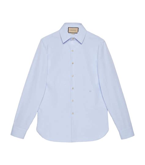 gucci cotton poplin shirt